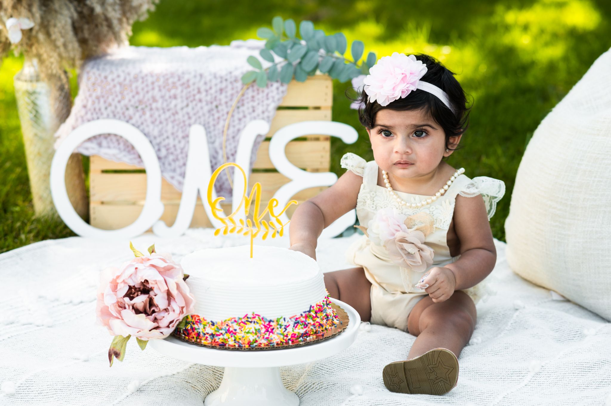 Maahi 1st birthday 8